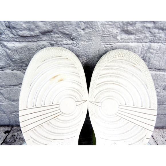 Air Jordan 1 Retro Low NS "Legion Green Swooshless" Legion Green Women 7.5 Used - Picture 10 of 12